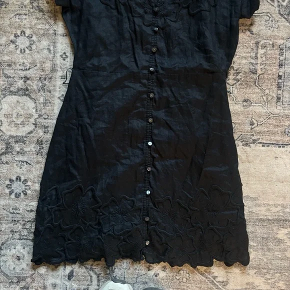 Veronica Beard Archie embroidered floral dress size 8 - Picture 8 of 14